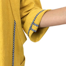 Load image into Gallery viewer, The Overlap sewing pattern by dhurata davies, sleeve turn up detail