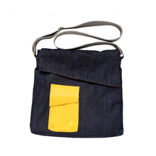 Load image into Gallery viewer, The Almost Square Bag, digital PDF sewing pattern for a messenger style bag