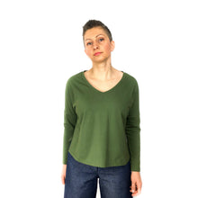 Load image into Gallery viewer, Cora Tee, digital PDF sewing pattern, size 6-20UK, by Dhurata Davies