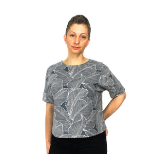 Cora Tee, digital PDF sewing pattern, size 6-20UK, by Dhurata Davies