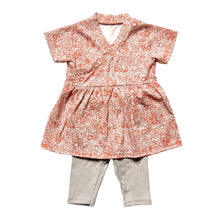 Load image into Gallery viewer, flo dress and riley leggings sewing pattern for babies and toddlers by dhurata davies