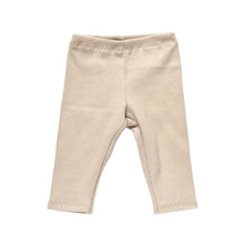 Load image into Gallery viewer, flo dress and riley leggings sewing pattern for babies and toddlers by dhurata davies, taupe leggings