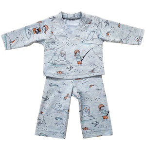 Roo Top and Marley Bottoms, printed sewing pattern for babies and toddlers, 0 - 24 month old
