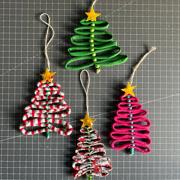 Mini tree decorations!