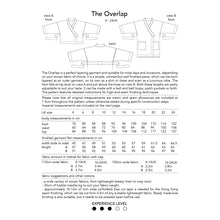 Load image into Gallery viewer, The Overlap sewing pattern by Dhurata Davies, printed pattern, multi size 4-24UK