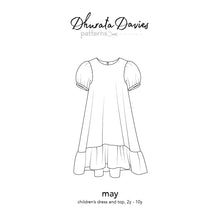 Load image into Gallery viewer, may front cover illustration, view A