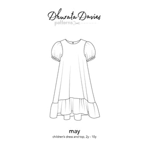 may front cover illustration, view A