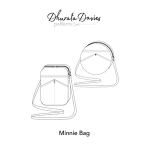 Minnie Bag -  PDF sewing pattern by Dhurata Davies