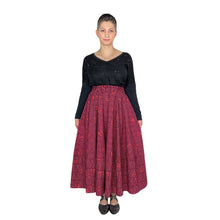 Load image into Gallery viewer, ziggy skirt sewing pattern by dhurata davies, front view