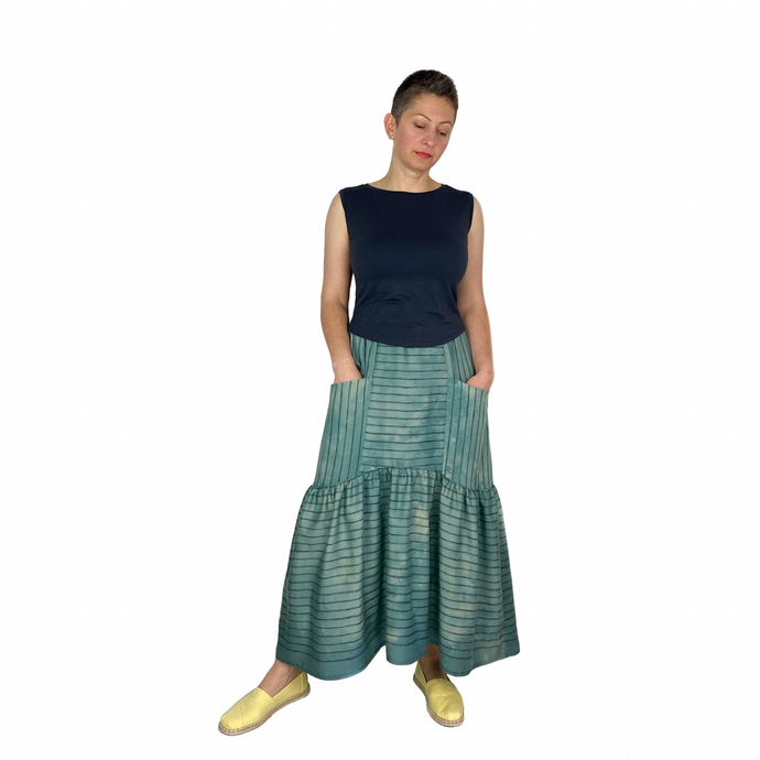 Olive Skirt sewing pattern by Dhurata Davies, digital pattern in PDF format, sizes 4-24UK