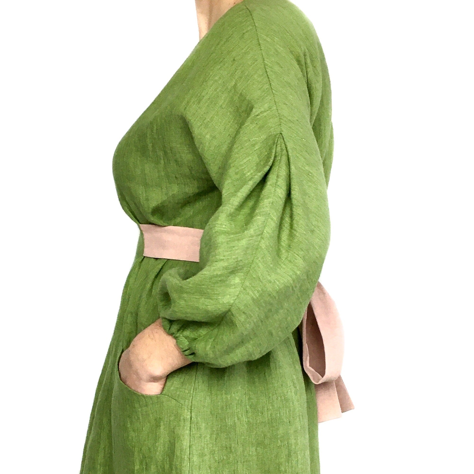 Jasmine Tee and Dress, digital PDF sewing pattern, size 6-20UK, by