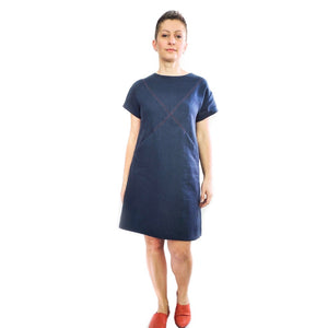 Maxine Dress, printed sewing pattern, size 6-20UK, by Dhurata Davies