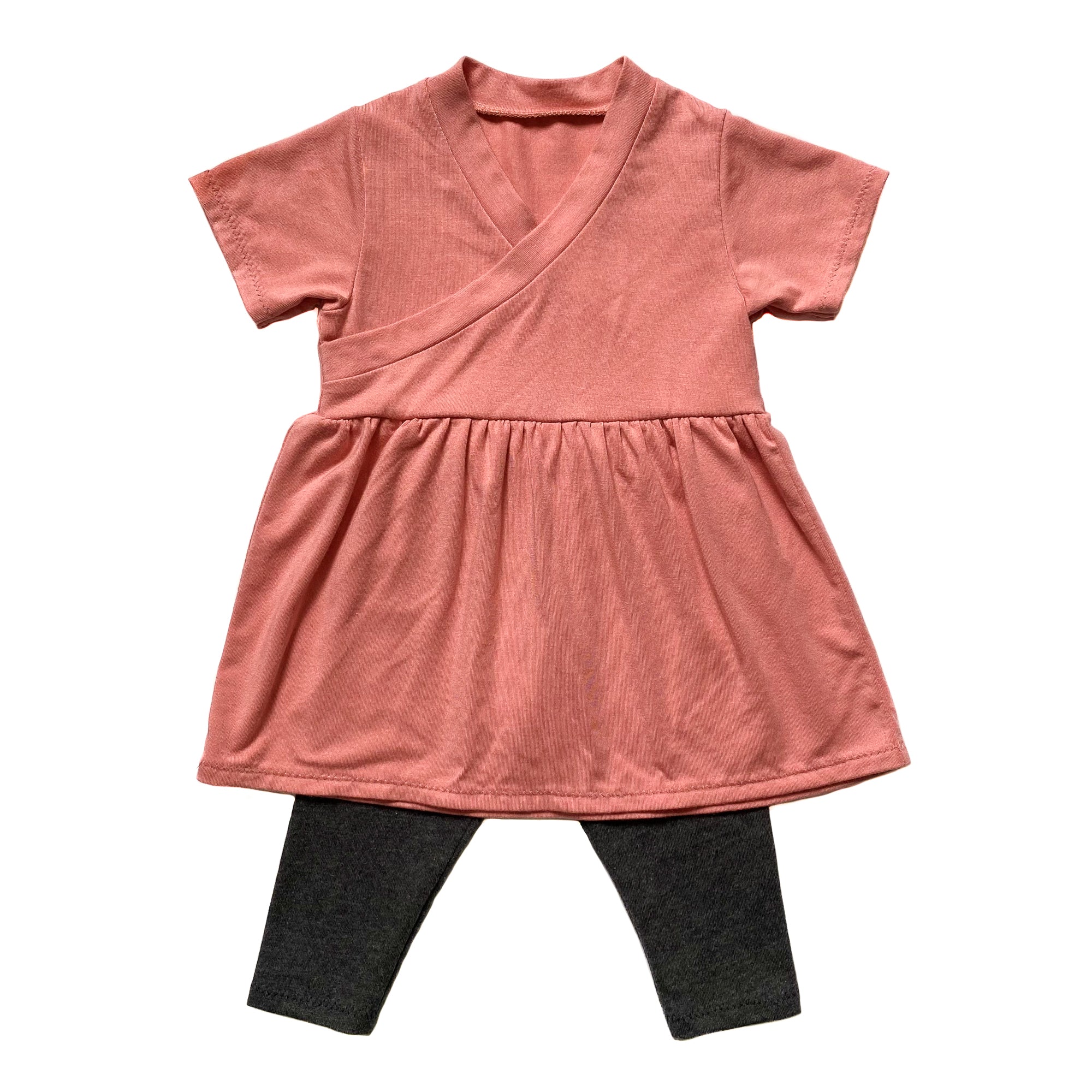 Flo Dress and Riley Leggings, printed sewing pattern for babies, 0 - 2 –  Dhurata Davies